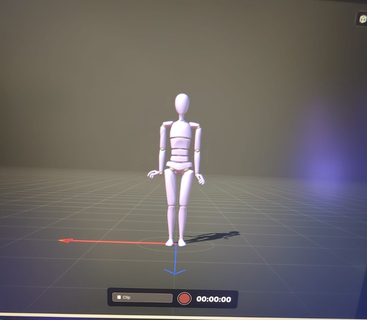 3D armature used for pose estimation